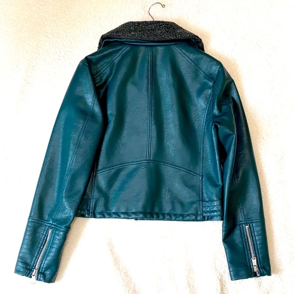 Sherpa Collar Moto Jacket - Picture 7 of 9